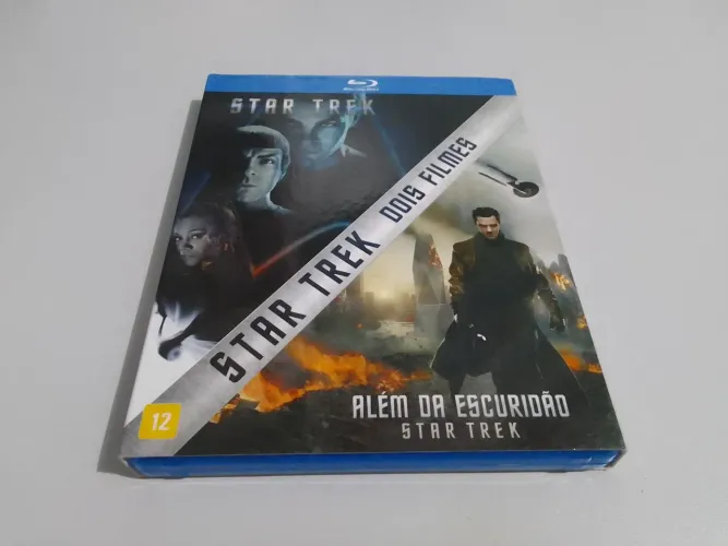 Blu-Ray Star Trek Dois Filmes - Star Trek & Além da Escuridão - Star Trek