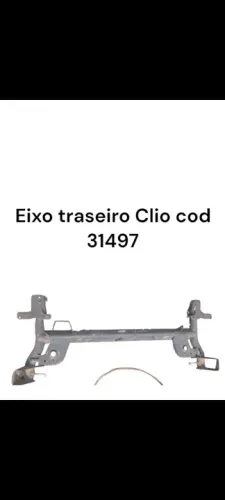 Eixo Traseiro Clio Cod 31497