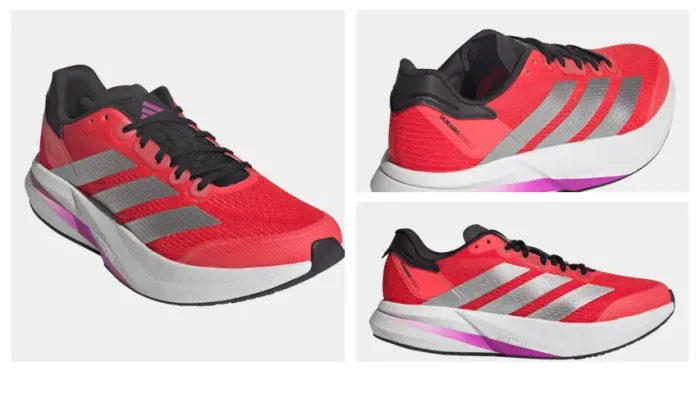 Tênis Adidas Duramo Speed 2 Masculino - Vermelho - Nº 41 - Novo, sem uso e na Caixa