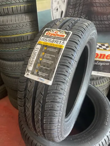 Pneu Crystone 185/60R15 Remold - Novo