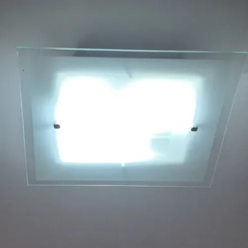 Iluminação de teto Plafon de sobrepor 32x32cm