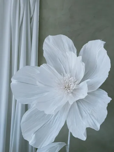 Flor Gigante de Papel para Decoração