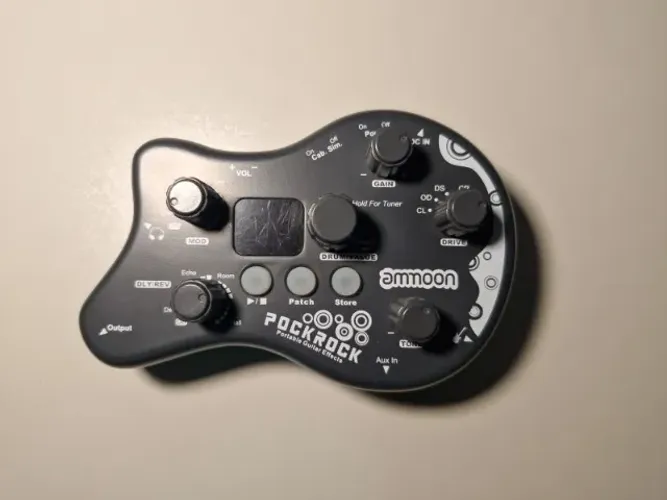 Pedal de efeito Ammoon PockRock preto