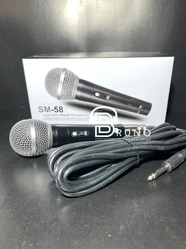 Microfone Vocal SM-58 - Novo