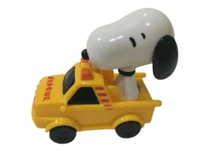 Snoopy Mc Donalds Japão Carrinho Resgate Ano/2005 Vintage