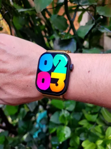 Smartwatch serie 9 com chat GPT e GPS parcelamos em 10x no cartão a pronta entrega 