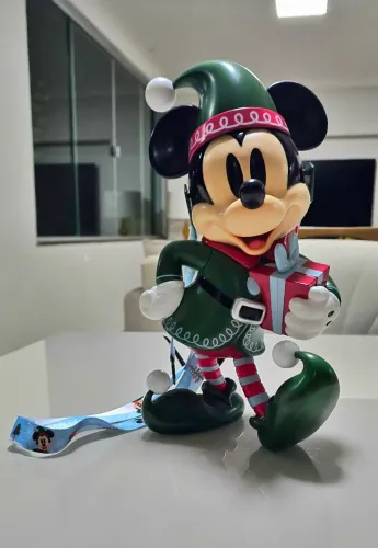 Balde Pipoca Mickey Natal
