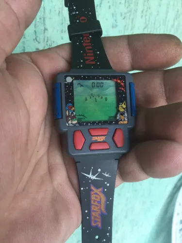relogio game nintendo super raro
