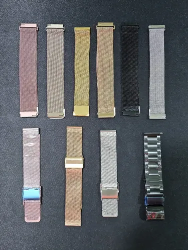 Pulseira de 20mm metal diversos modelos, a partir de R$50