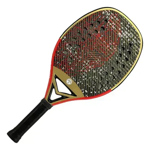 Raquete De Beach Tennis Turquoise Dna  Red