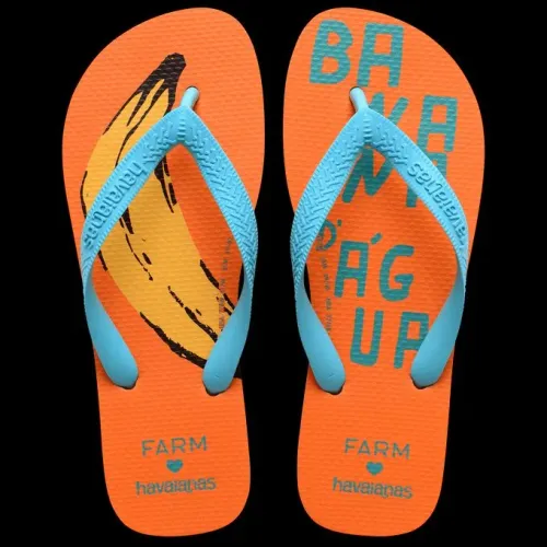 Original! Chinelo Havaianas Farm Banana D'água
