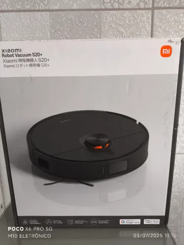 Robô Aspirador Xiaomi Robot Vacuum S20+