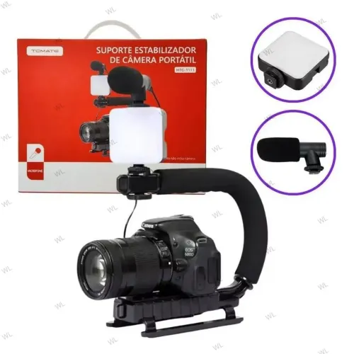 Suporte Estabilizador para Câmera Portátil
