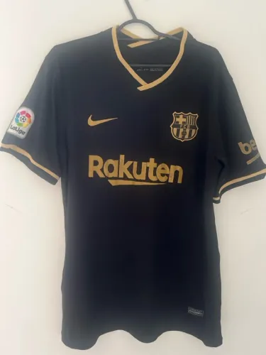 Camisa Preta Barcelona Não oficial