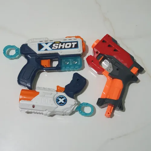 Kit Nerfs/Xshot pistolas potentes com munição