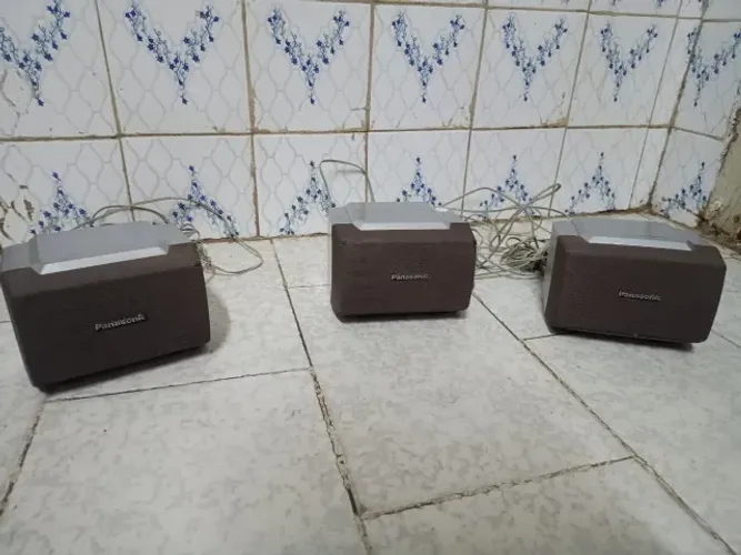 3 Caixas Acústicas Panasonic Sb-ps90 60w 8 Ohms 