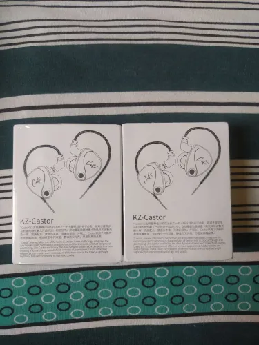 KZ Castor - Fone de ouvido para Retorno (Alta qualidade sonora)