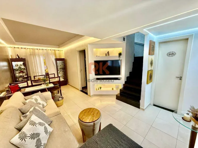 CASA EM CONDOMÍNIO À VENDA 3 QUARTOS | 1 SUÍTE | 2 VAGAS BAIRRO CABRAL, CONTAGEM/MG