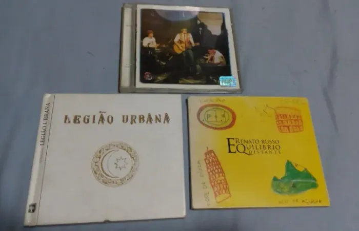 3 Cds Legião Urbana + Renato Russo