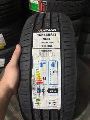 2 pneus Trazano 165/40/17