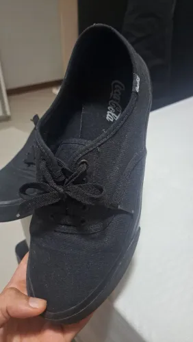 Tênis Coca-Cola Preto Tamanho 41