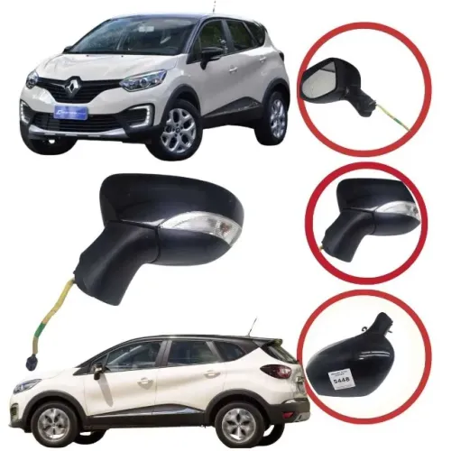 Retrovisor Pisca Esquerdo Renault Captur Ano 2017 a 2021     ETQ5448