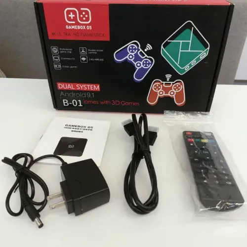 Acessórios Originais Powkiddy G5 Caixa Fonte Cabo HDMI - sem console controles