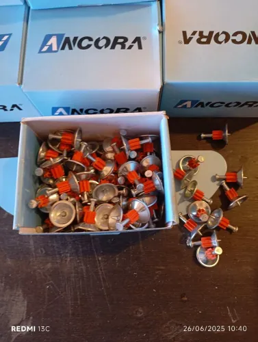 Pino Liso PACX1428 1/4"x28x23mm caixa 100 Peças