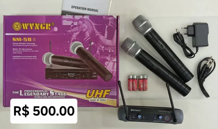 Microfones sem fios