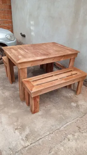 Mesa 120x80 de paletes