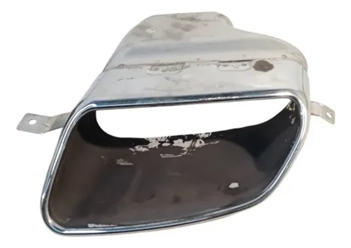 Ponteira Cromado Esquerdo Volvo Xc60 T6 3.0t 2013 2014 Prata