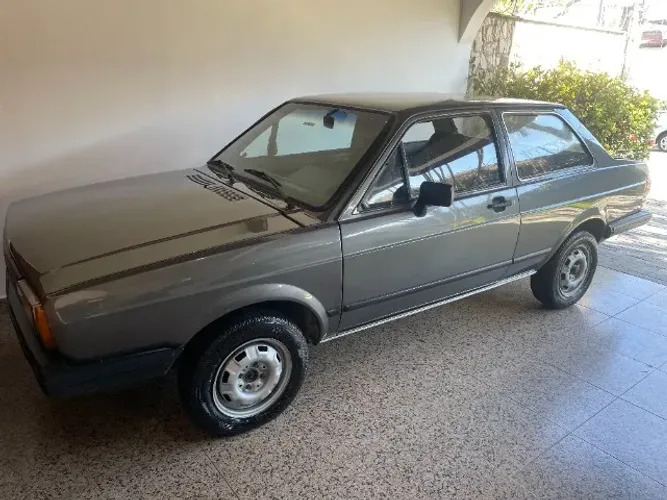 Voyage 85 LS álcool cinza em ótimo estado