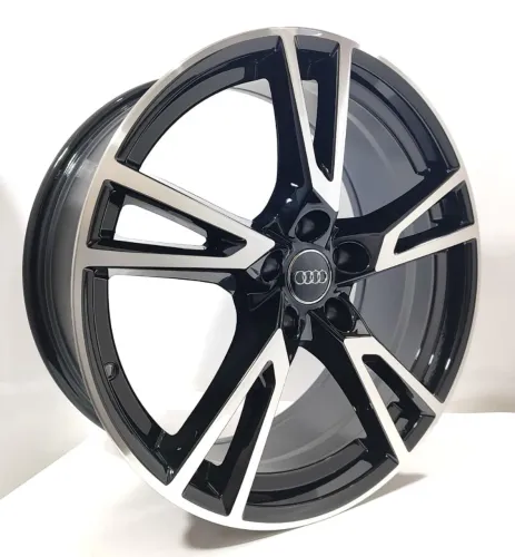 Roda aro 19 Audi Rs6 Diamantada com preto 5x112 novas