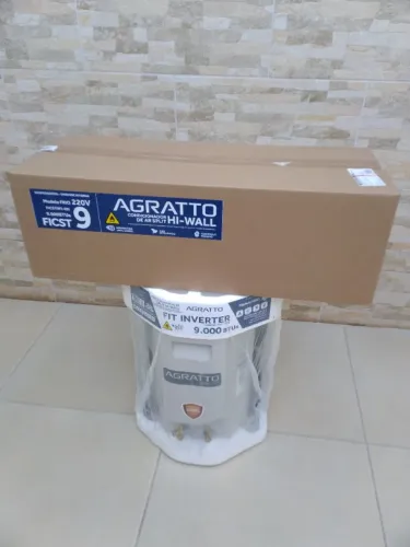 Ar Condicionado Split Inverter 9.000 BTUs Agratto FIT TOP FICST9F-02I 220v