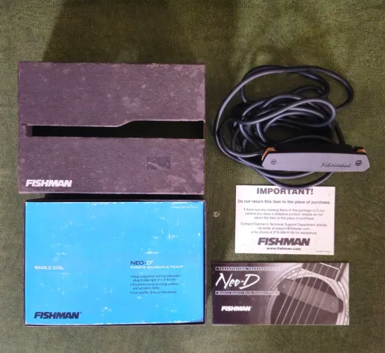 Captador Fishman NEO-D para violão