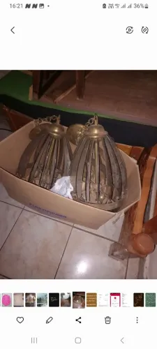 Vendo 2 lustres.