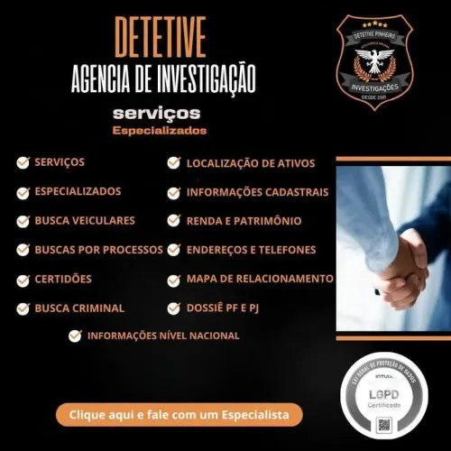 Agência Detetive Pinheiro - São Paulo-SP