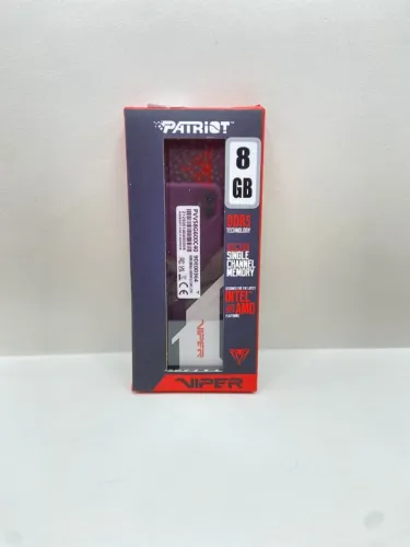 Memória RAM DDR5, 8GB, 6000MHz, Dissipador Preto e Branco - PATRIOT VIPER - PVV58G600C40