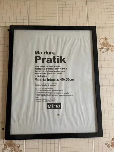 Quadro- 40x50cm Preto