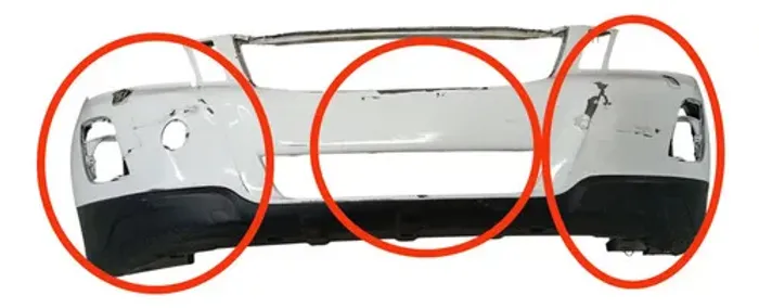 Parachoque Dianteiro Volvo Xc60 T5 2012 Detalhe