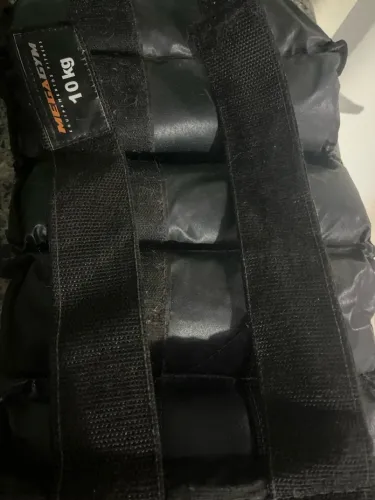Par Caneleira Tornozeleira 10Kg Para Treino 