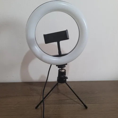 OFERTA Ring Light 8 Polegadas/20cm RGB (branco e colorido)