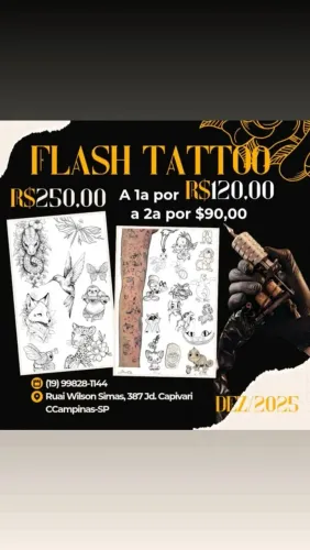 Flash tattoo - Areta Tattoo Studio 