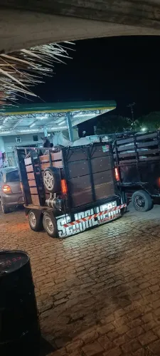 Reboque para animais (2 eixos)