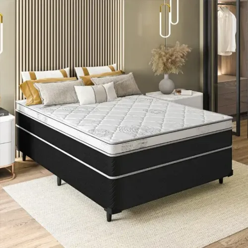 Cama Casal com Molas - Parcelamos