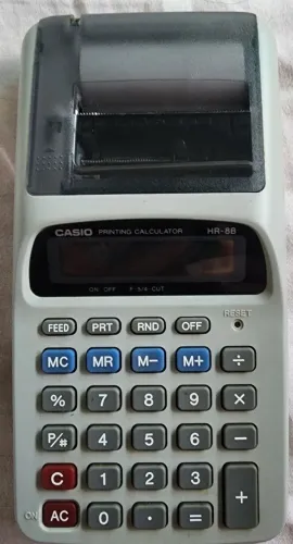 Calculadora Impressora Casio HR-8B