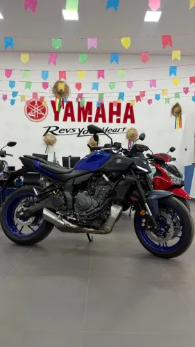 Potência, estilo e controle. A MT-07 ABS está pronta pra dominar as ruas.YamahaMT07