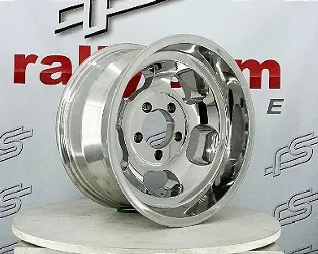 jogo de Roda U.S Mags Indy Polish Aro 15 / tala 10 / Furação 5x127 / Off-set -50
