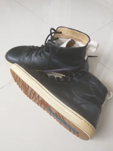 Botas BIRKENSTOCK Masculino Couro Preto - Tam. 42
