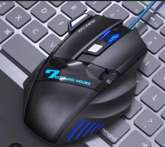mouse gamer com fio - 6000 dpi yelander